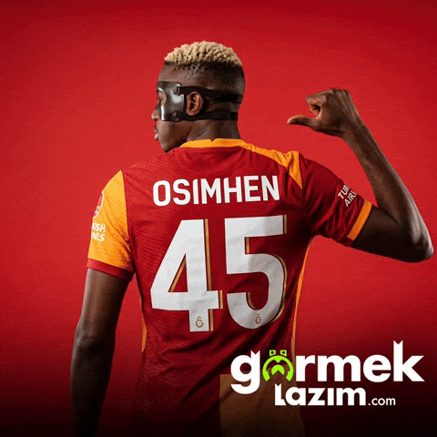 Victor Osimhen Galatasaray GIF by Görmek Lazım