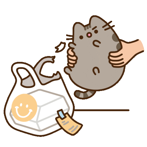 Hungry Cat Sticker by Pusheen - Find & Share on GIPHY