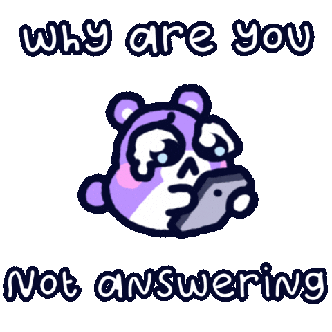 Hamster Answer Me Sticker