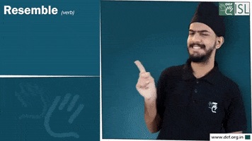 Resemble Sign Language GIF by ISL Connect