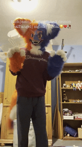 Richemohalf Wolf Half Demon Half Angel Sigma Signal GIF