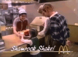 Shamrock Shake Mcdonalds GIF