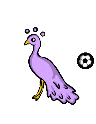 Soccer Lila Sticker by ultraviolett