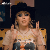 Shocked Miley Cyrus GIF by Apple Music