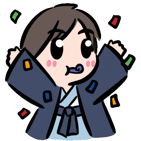 Happy Chinese Sticker by Winnie Gu 顾韵昀