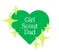 Heart Sticker by Girl Scouts