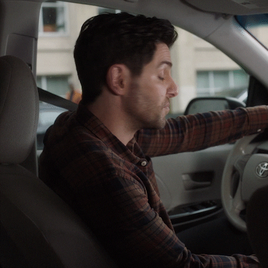 Shocked Road Trip GIF by ABC Network