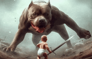 Dog Baby GIF