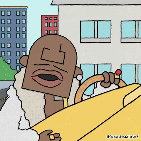 animation driving GIF by Rough Sketchz