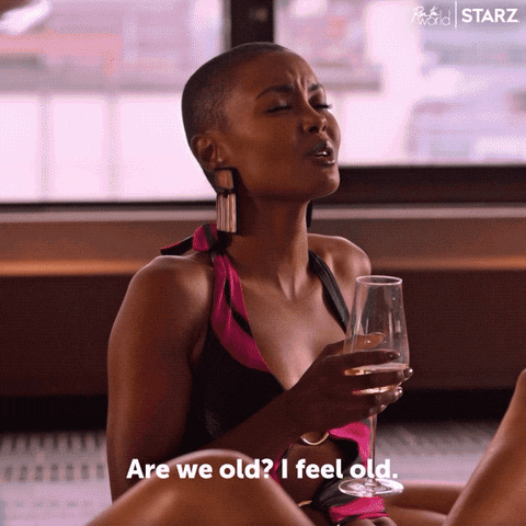 I Feel Old Amber Stevens West GIF by Run The World