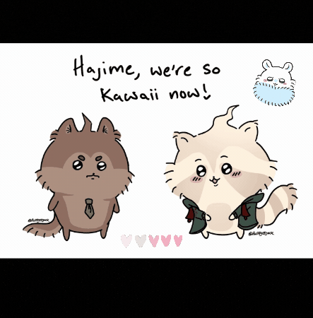 Goodbye Despair Chibi GIF