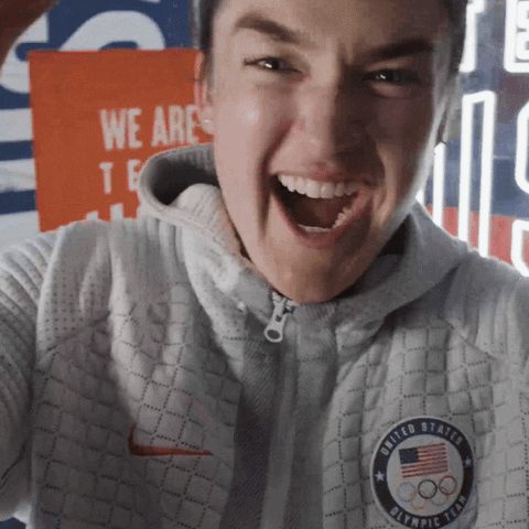 Excited Olympics GIF by Team USA