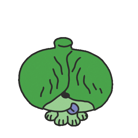 犬 Sticker by otafuku_sauce