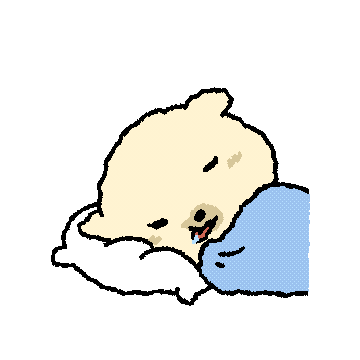 Zzz 강아지 Sticker