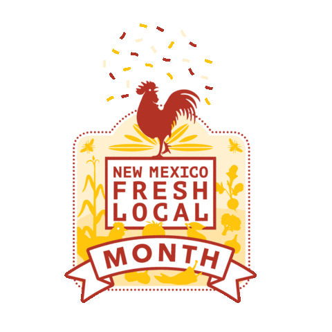 New Mexico Farmers' Marketing Association Sticker