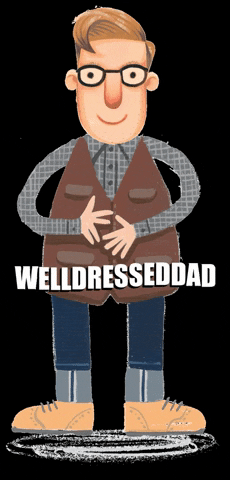 WellDressedDad GIF