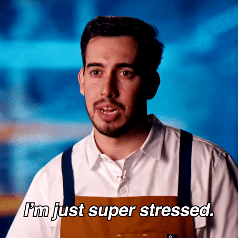Stressed GIF by Next Level Chef - Find & Share on GIPHY