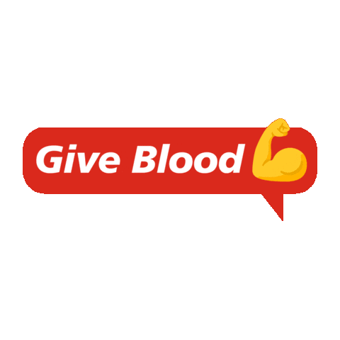 Blood Donation Sticker by GiveBloodNHS