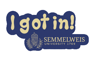 Semmelweisuniversity Sticker by Semmelweis Egyetem