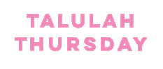 Talulah Sticker