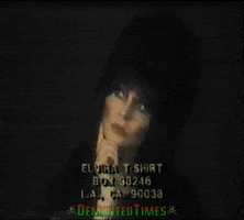 elvira mistress of the dark 80s GIF