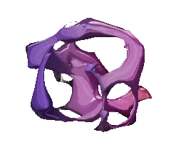 3D Gif Artist Sticker