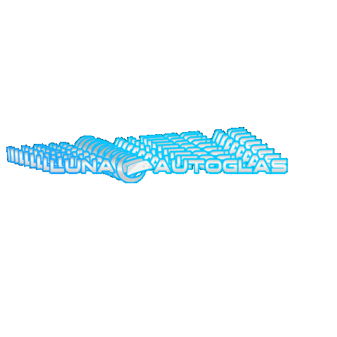 Luna Autoglas Sticker
