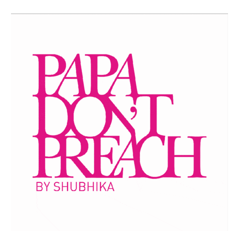 papadontpreach fashion logo pink design GIF