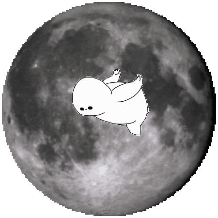 Testmoonrunner Sticker by Arsentii