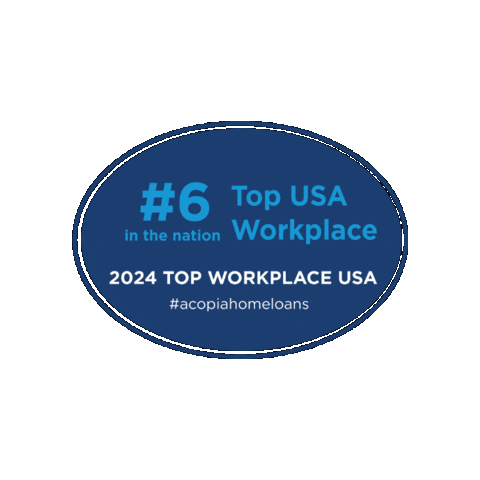 Ahl Best Places To Work Sticker by Acopia Home Loans