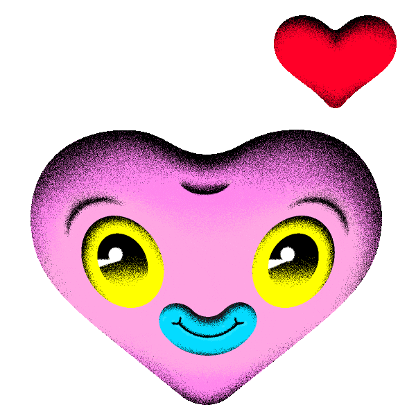 Heart Love Sticker by Ahoy