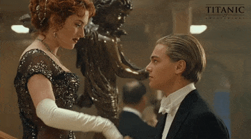 Jack Dawson Kiss GIF by Titanic