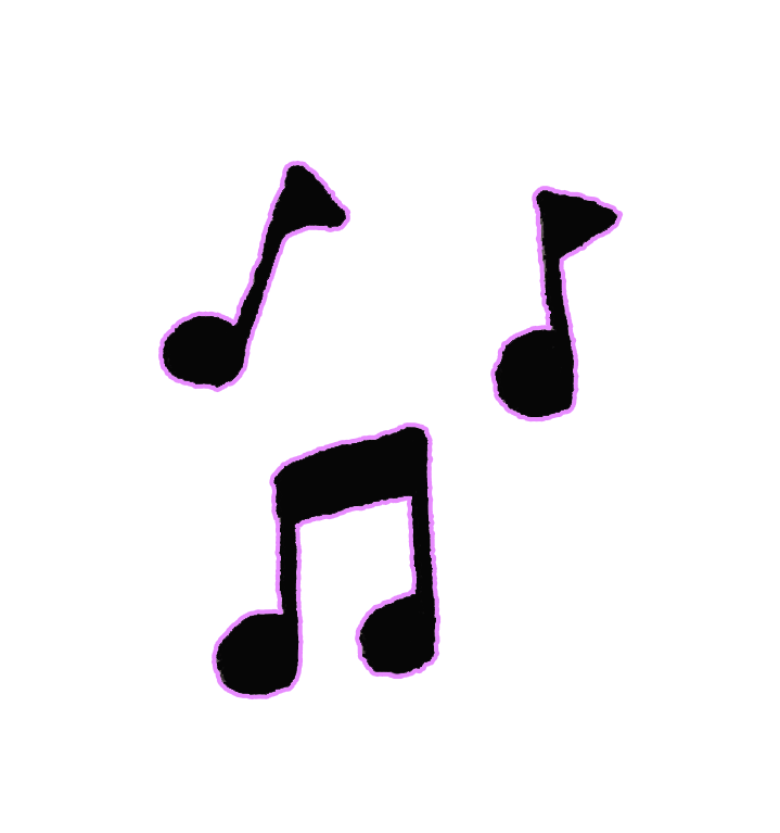 Apple Music Singing Sticker by Pretty Whiskey / Alex Sautter for iOS