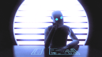 science fiction robot GIF by Abel M'Vada