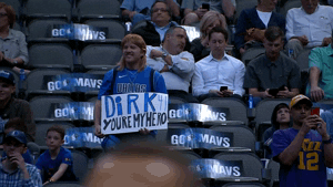 dallas mavericks sign GIF by NBA