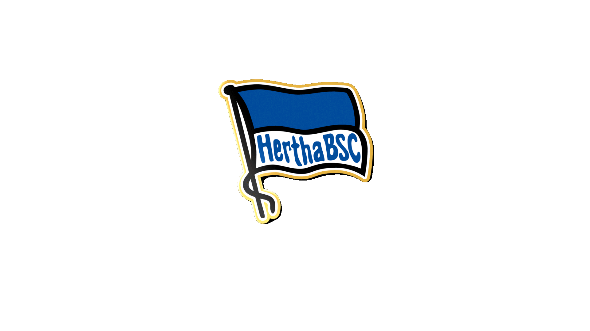 Logo Flag Sticker By Hertha Bsc For Ios Android Giphy