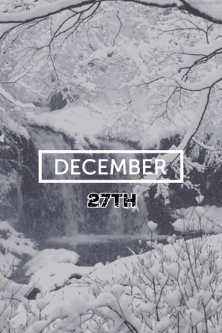 december dec 27th by GIF CALENDAR