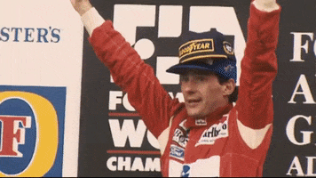 motor sports hello GIF by Ayrton Senna