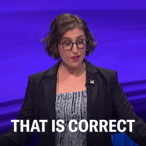 Mayim Bialik Yes GIF by ABC Network
