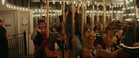 high five merry go round GIF by Peppermint
