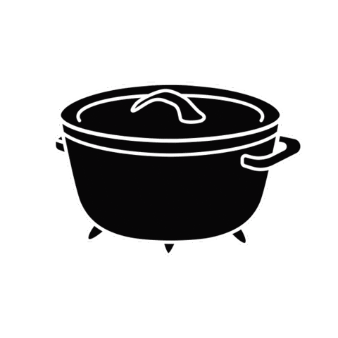 Black Cauldron Latvia Sticker