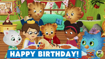 celebrate happy birthday GIF by PBS KIDS