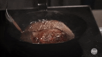 steak basting GIF by Food Network Canada