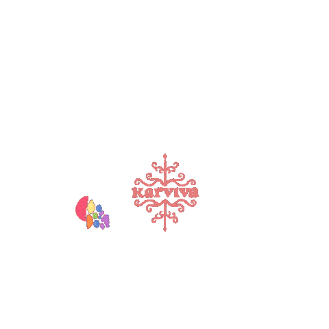 Well-Being Rainbow Sticker by Karviva