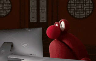 Shocked Jim Henson GIF