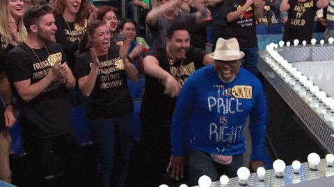 Excited The Price Is Right GIF by CBS - Find & Share on GIPHY
