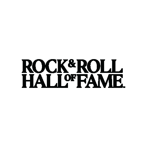 Rock And Roll Sticker by Rock & Roll Hall of Fame