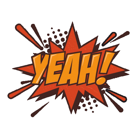 Yeah Sticker by Chope & Compagnie