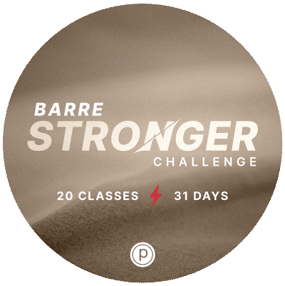Barrestrongerchallenge Sticker by Pure Barre
