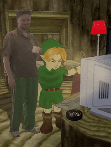 Zelda Daumen Runter GIF
